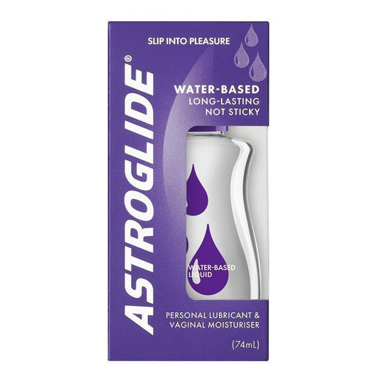 Astroglide Personal Lubricant Liquid 74ml - Silky Smooth Sensation - Auzzistore
