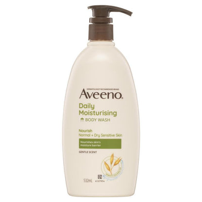 Aveeno Daily Moisturizing Oat Body Wash for Sensitive Skin 532ml