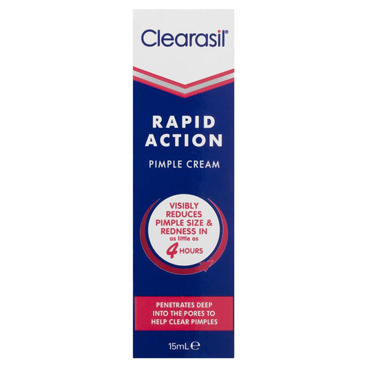 Clearasil Ultra Acne Treatment Cream 15ml - Fast-Acting Formula