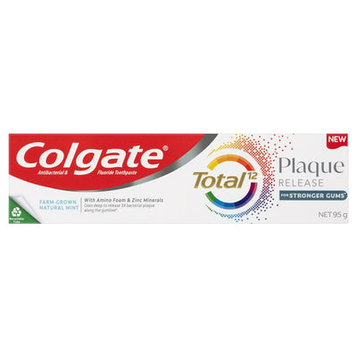 Colgate Total Plaque Release Farm-Grown Mint Toothpaste 95g