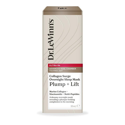 Dr LeWinn's Ultra R4 Collagen Surge Overnight Sleep Mask 30ml - Advanced Skin Repair - Auzzistore