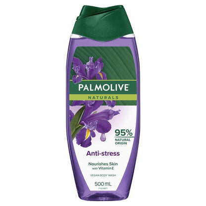 Palmolive Naturals Anti-Stress Body Wash 500ml, 95% Natural, Vegan