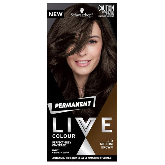 Schwarzkopf Live Colour Permanent Medium Brown Hair Dye - 50ml – view 2