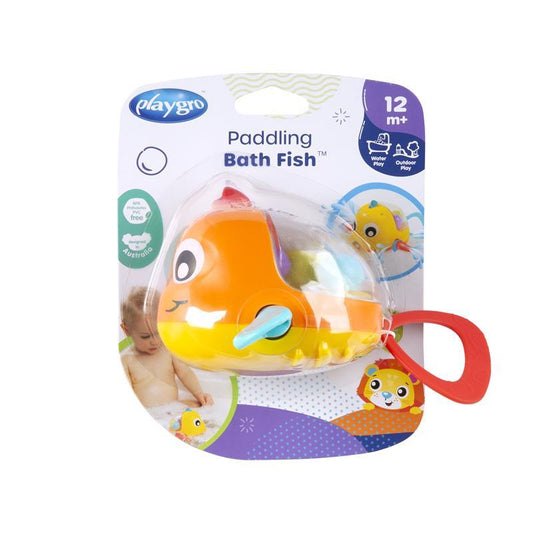 Playgro Paddling Bath Fish - Fun Bath Time Toy for Toddlers - Auzzistore