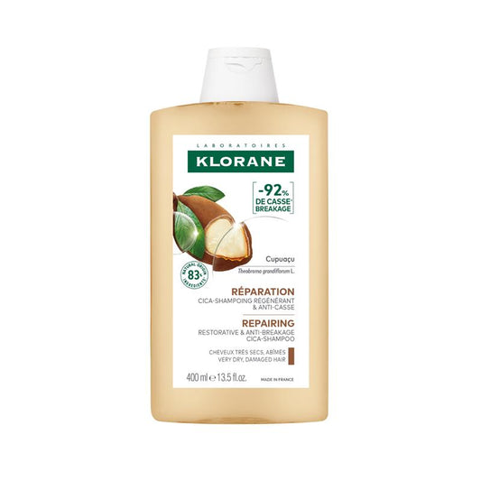 Klorane Shampoo with Organic Cupuacu 400ml - Nourishing Hair Care