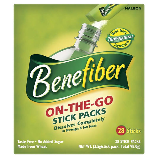 Benefiber Natural Fibre Supplement On-the-Go Stick - 28 Pack-Auzzi Store