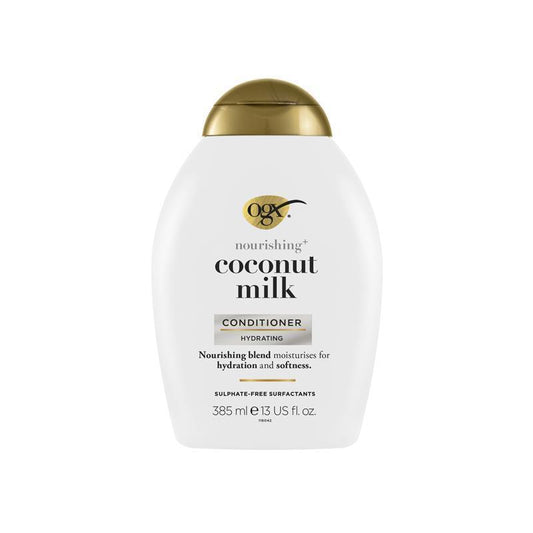 OGX Nourishing + Hydrating Coconut Milk Conditioner - 385mL for Dry Hair-Auzzi Store