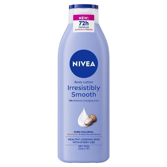 NIVEA Irresistibly Smooth Body Lotion - 250ml-Auzzi Store