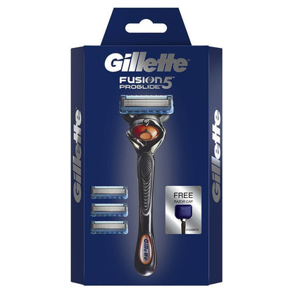 Gillette Fusion5 ProGlide TerraCycle Starter Pack - Razor, 3 Blades & Cap