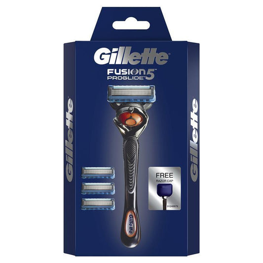 Gillette Fusion5 ProGlide TerraCycle Starter Pack - Razor, 3 Blades & Cap