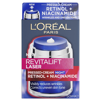 L'Oreal Paris Revitalift Laser Retinol + Niacinamide Pressed Cream 50ml