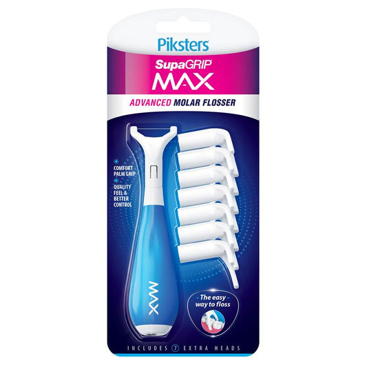 Piksters SupaGRIP Max Flosser - Effortless Flossing for All
