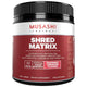 Musashi Shred Matrix Powder Raspberry Lemonade - 270g for Fat Metabolism