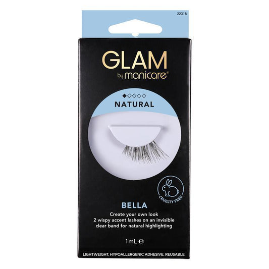 Glam By Manicare Bella Lashes - Natural (1mL) - Auzzi Store