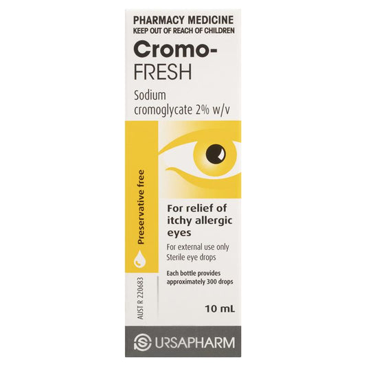 Cromo-FRESH® Eye Drops - 20mg/mL, 10mL-Auzzi Store