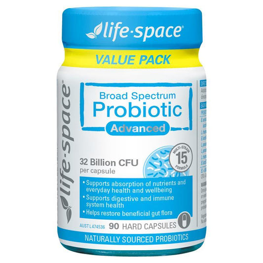Life-Space Broad Spectrum Probiotic Advanced - 90 Capsules-Auzzi Store