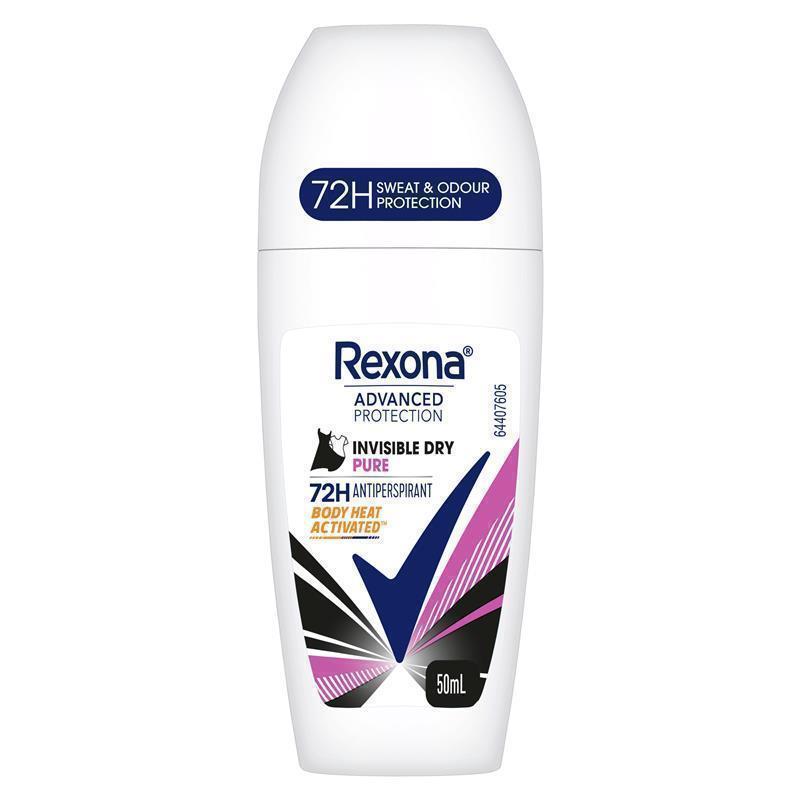 Rexona Women Invisible Pure Antiperspirant Roll-On 50ml