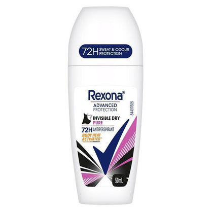 Rexona Women Invisible Pure Antiperspirant Roll-On 50ml