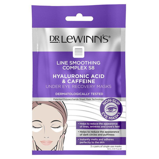 Dr LeWinn's Line Smoothing Complex S8 - Under Eye Recovery Masks (3 Piece) - Auzzi Store