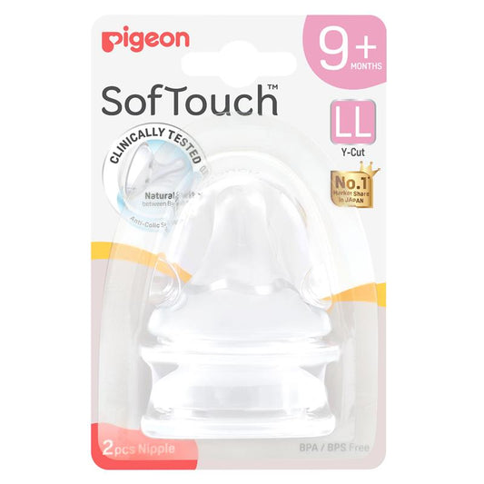 Pigeon SofTouch Teat LL - 2 Pack