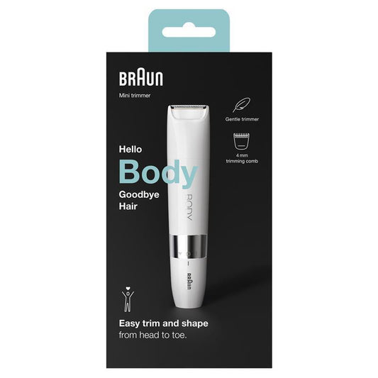 Braun Body Mini Trimmer BS1000 - Precision Hair Removal