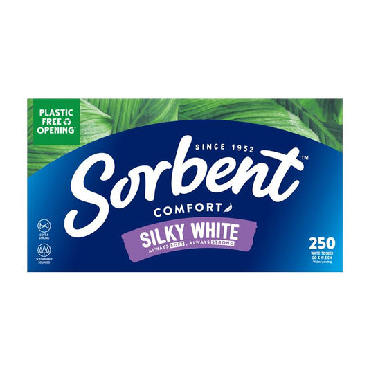 Sorbent Facial Tissues Soft White - 250 Pack – view 2