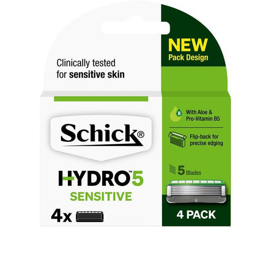 Schick Hydro 5 Sense Sensitive Men's Razor Refills 4-Pack