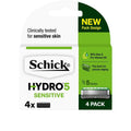 Schick Hydro 5 Sense Sensitive Men's Razor Refills 4-Pack