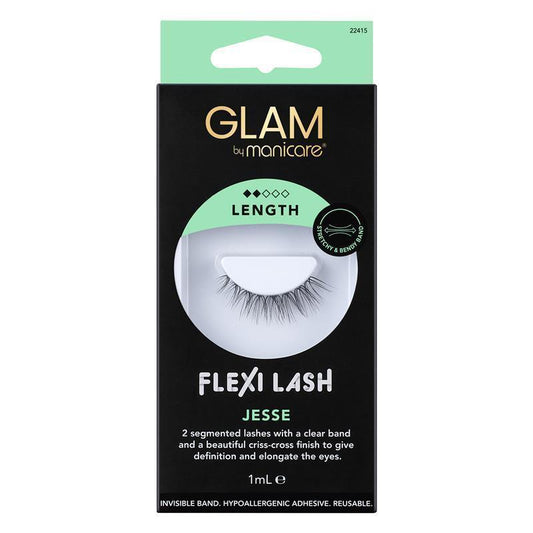 Glam By Manicare Jesse Flexi Lashes Length - 2 Pairs