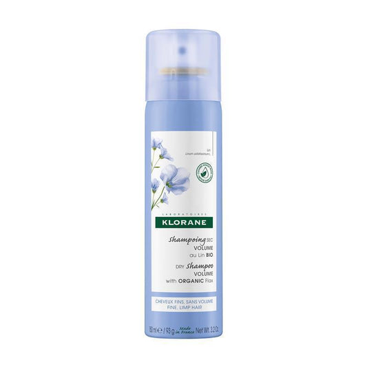 Klorane Dry Shampoo with Organic Flax XL Volume 150ml - Volumizing Hair Care