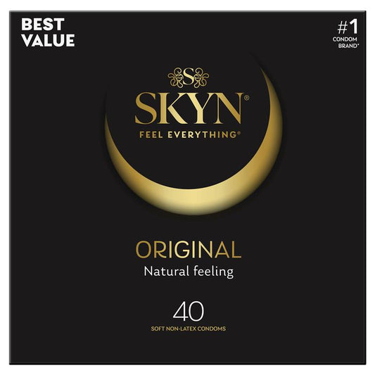 SKYN Original Non-Latex Condoms 40 Pack - Ultra Smooth SKYNFEEL® – view 2