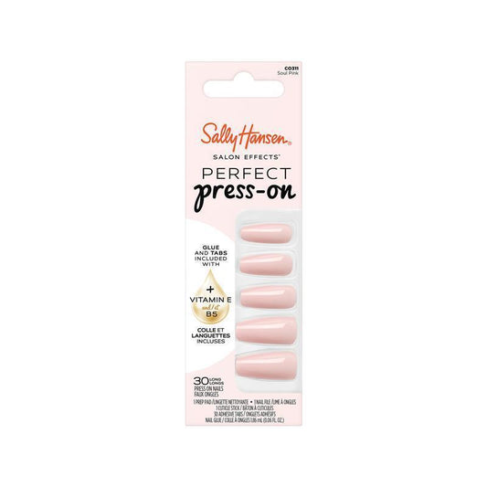 Sally Hansen Salon Effects Perfect Press-On Nails - Soul Pink (30 Pieces)
