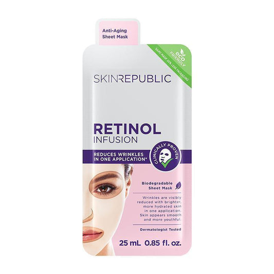 Skin Republic Retinol Infusion Face Mask 25mL - Anti-Aging Treatment