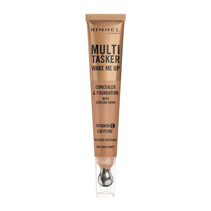 Rimmel Multi Tasker Wake Me Up Concealer & Foundation 065 Rose Honey