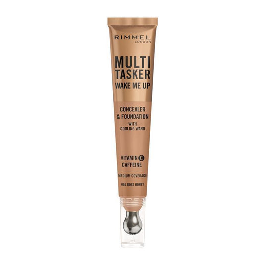 Rimmel Multi Tasker Wake Me Up Concealer & Foundation 065 Rose Honey