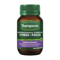 Thompson's Ashwagandha Complex Stress + Focus 60 Tablets - Natural Cognitive Support