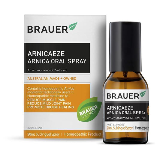 Brauer Arnicaeze Oral Spray 20ml - Fast Muscle Pain Relief - Auzzi Store
