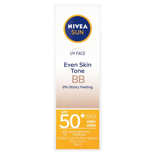 NIVEA Sun UV Face BB Cream SPF50 50ml - Auzzi Store