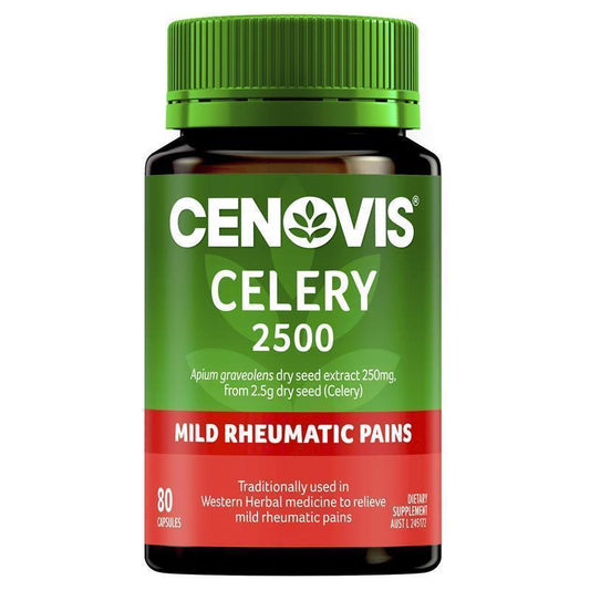 Cenovis Celery Seed Extract Capsules 250mg - 80 Count