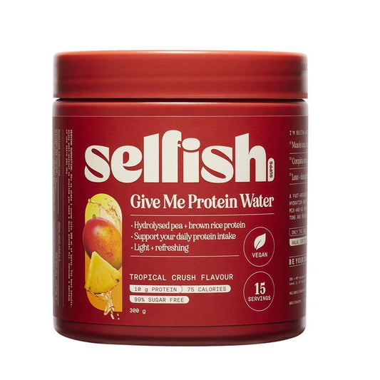 Selfish Give Me Protein Water - Tropical Crush Flavour (300g)