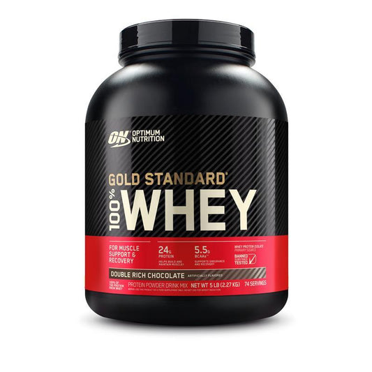Optimum Nutrition Gold Standard 100% Whey Protein - Double Rich Chocolate (2.27kg)