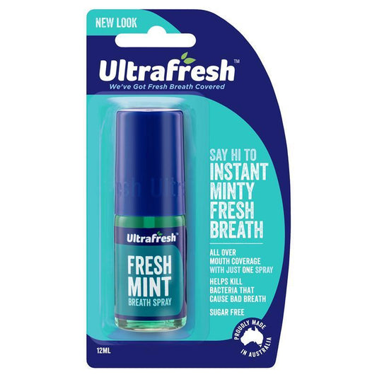 Ultrafresh Breath Spray Freshmint - 12ml - Auzzi Store