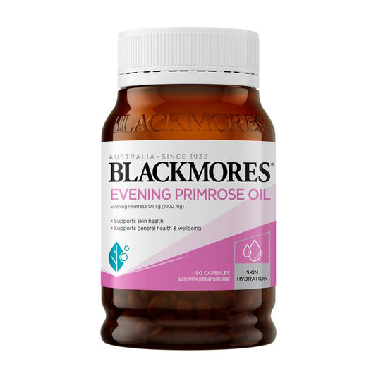 Blackmores Evening Primrose Oil 190 Capsules - Natural Skin Support-Auzzi Store