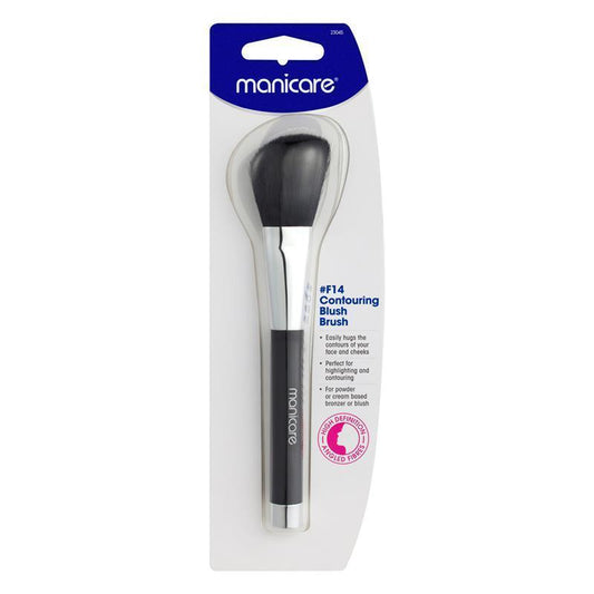 Manicare F14 Angled Contouring Blush Brush-Auzzi Store