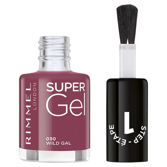 Rimmel Super Gel Nail Polish 030 Wild gal – view 2