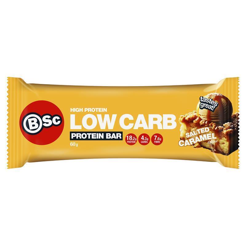 BSc High Protein Bar Salted Caramel 60g - Flavorful Protein Snack - Auzzi Store