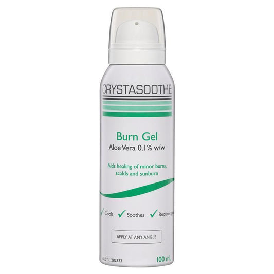 Crystasoothe Burn Gel 100ml - Fast Relief for Minor Burns