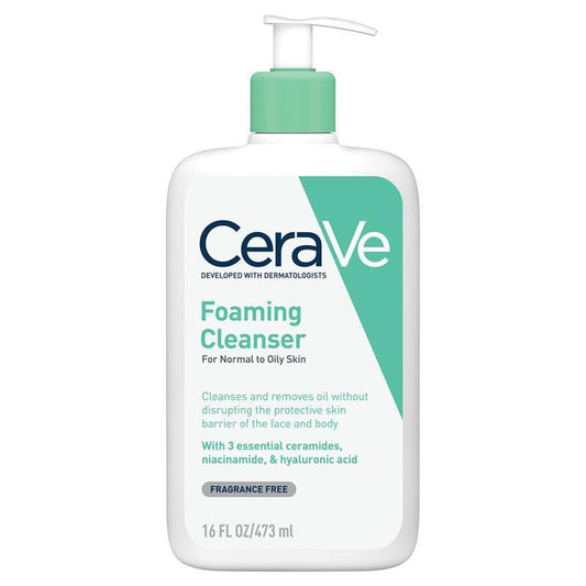 CeraVe Foaming Cleanser 473ml - Deep Clean for Oily Skin - Auzzi Store