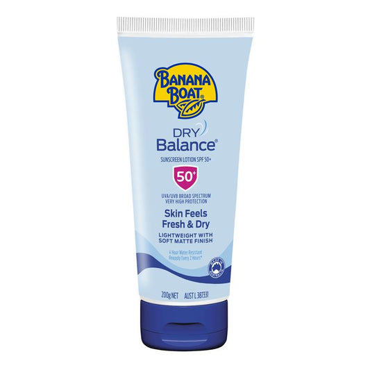 Banana Boat SPF 50+ Dry Balance Sunscreen Lotion - 200g