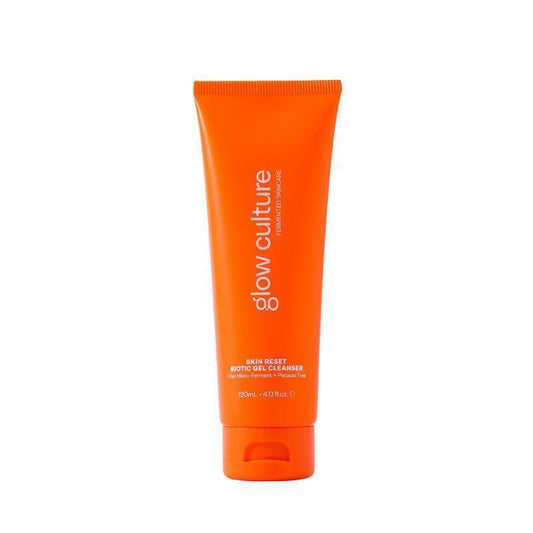 Glow Culture Skin Reset Biotic Gel Cleanser 120ml - pH Balancing Hydration for Clearer Skin
